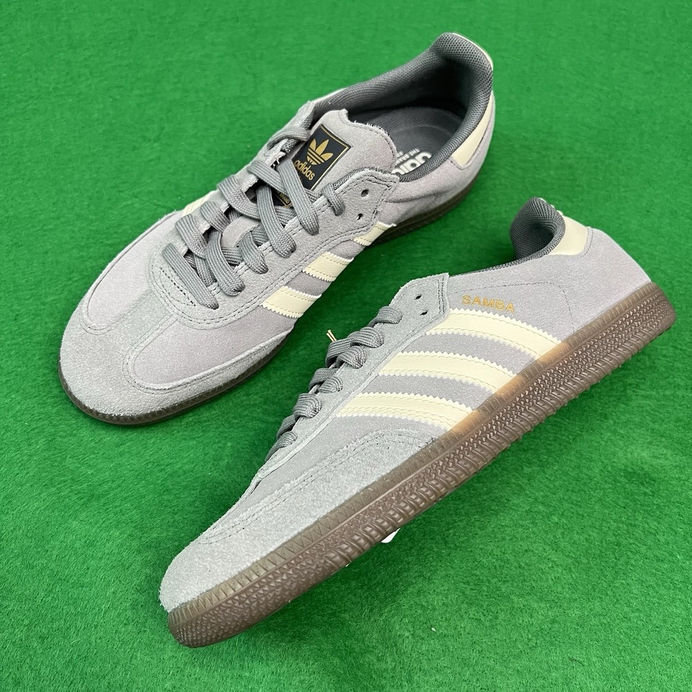 Mens 5 / Womens 6 - Samba Adidas Originals Adv Grey Four Cream - HQ7541
